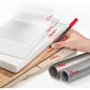 imageSTAEDTLER Lumocolor Universal Pen Broad Chisel Felt Tip Permanent Marker 25mm Red 3142