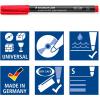 imageSTAEDTLER Lumocolor Universal Pen Felt Tip Permanent Marker 04mm Green 3135