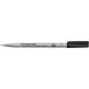 imageSTAEDTLER Lumograph NonPermanent Wet Erase Marker Pen Extra Fine Tip Low Odor Colored Markers Black 3119Black