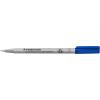 imageSTAEDTLER Lumograph NonPermanent Wet Erase Marker Pen Fine Tip Low Odor Colored Markers Blue 3113Blue