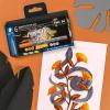 imageSTAEDTLER Pigment Arts Brush Pen  Assorted Basic Colours Pack of 24 371 C24Grey