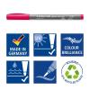 imageSTAEDTLER Pigment Arts Brush Pen Reds ampamp Pinks Pack of 6 Pens 371 C61 Grey