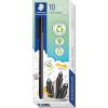 imageSTAEDTLER Triplus Fineliner 3343 Tips  Blue Pack of 10Violet