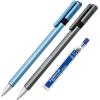 imageSTAEDTLER Triplus Micro Mechanical Pencils 13mm 2 Lead with Twist Eraser Ergonomic Triangular Grip Includes 6 Refills BreakResistant Lead 2Pack
