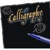 imageSTAEDTLER metallic calligraphy markers 5 metallic colours for light and dark paper 8325 TB5