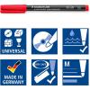 imageStaedtler 318WP4 Lumocolor Permanent Universal Pens Fine Point 06mm Assorted 4 per SetAssorted Colours