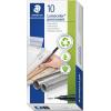 imageStaedtler 318WP4 Lumocolor Permanent Universal Pens Fine Point 06mm Assorted 4 per SetBlack