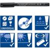 imageStaedtler 318WP4 Lumocolor Permanent Universal Pens Fine Point 06mm Assorted 4 per SetBlack