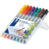 imageStaedtler Lumograph NonPermanent Wet Erase Marker Pens Medium Tip Refillable Colored Markers 4 Pack 315 WP4Assorted Colours