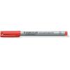 imageStaedtler Lumograph NonPermanent Wet Erase Marker Pens Medium Tip Refillable Colored Markers 4 Pack 315 WP4red