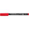 imageSTAEDTLER Lumocolor Universal Pen Broad Chisel Felt Tip Permanent Marker Box of 8 Assorted Color Pens 25mm 314 WP8Red