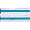 imageStaedtler Flat Scale 12 Inch Architectural Scale Ruler 5618910BK