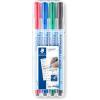 imageStaedtler Lumocolor Correctable fine point Pens 305FWP4