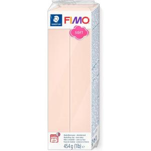 imageSTAEDTLER FIMO Soft Polymer Clay  Oven Bake Clay for Modeling Jewelry Sculpting 1 lb Block White 80210 454 80211LB0Light Flesh