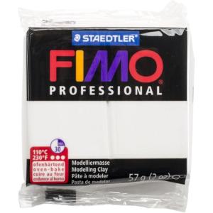 imageSTAEDTLER Fimo Professional Oven Hardening Modelling Clay 57G MagentaWhite