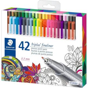 imageSTAEDTLER Fineliner triplus 42pcs42 Colors