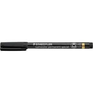 imageSTAEDTLER Lumocolor Special Permanent Marker For Coated surfaces and Glass Black 319 S9