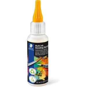 imageSTAEDTLER Pigment Arts Multi Ink Blending Liquid 50ml Solution Dissolves Permanent Ink for Color Mixing and Gradient Effects Low Odor WaterBased