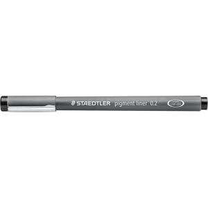imageSTAEDTLER Pigment Liner Fineliner Pen for Drawing Drafting Journaling 1mm Black 308 10910 Count Pack of 1