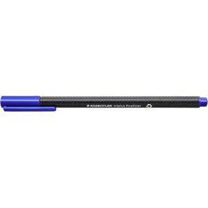 imageSTAEDTLER Triplus Fineliner 3343 Tips  Blue Pack of 10Blue