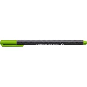 imageSTAEDTLER Triplus Fineliner 3343 Tips  Blue Pack of 10Light Green