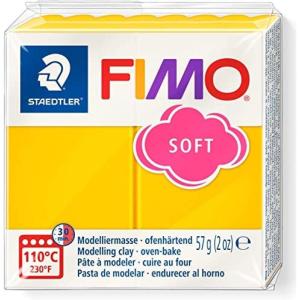 imageStaedtler FIMO Soft Polymer Clay  Oven Bake Clay for Jewelry Sculpting Crafting Pacific Blue 802037Sunflower