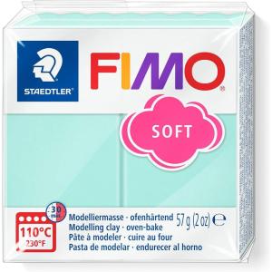 imageStaedtler FIMO Soft Polymer Clay  Oven Bake Clay for Jewelry Sculpting Crafting Pacific Blue 802037mint