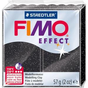 imageStaedtler FIMO Soft Polymer Clay  Oven Bake Clay for Jewelry Sculpting Crafting Pacific Blue 802037star dust