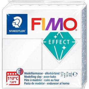 imageStaedtler FIMO Soft Polymer Clay  Oven Bake Clay for Jewelry Sculpting Crafting Pacific Blue 802037white translucent