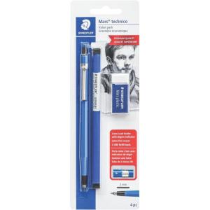 imageStaedtler Mars Technical Mechanical Pencil Set Blue 788 SBK4