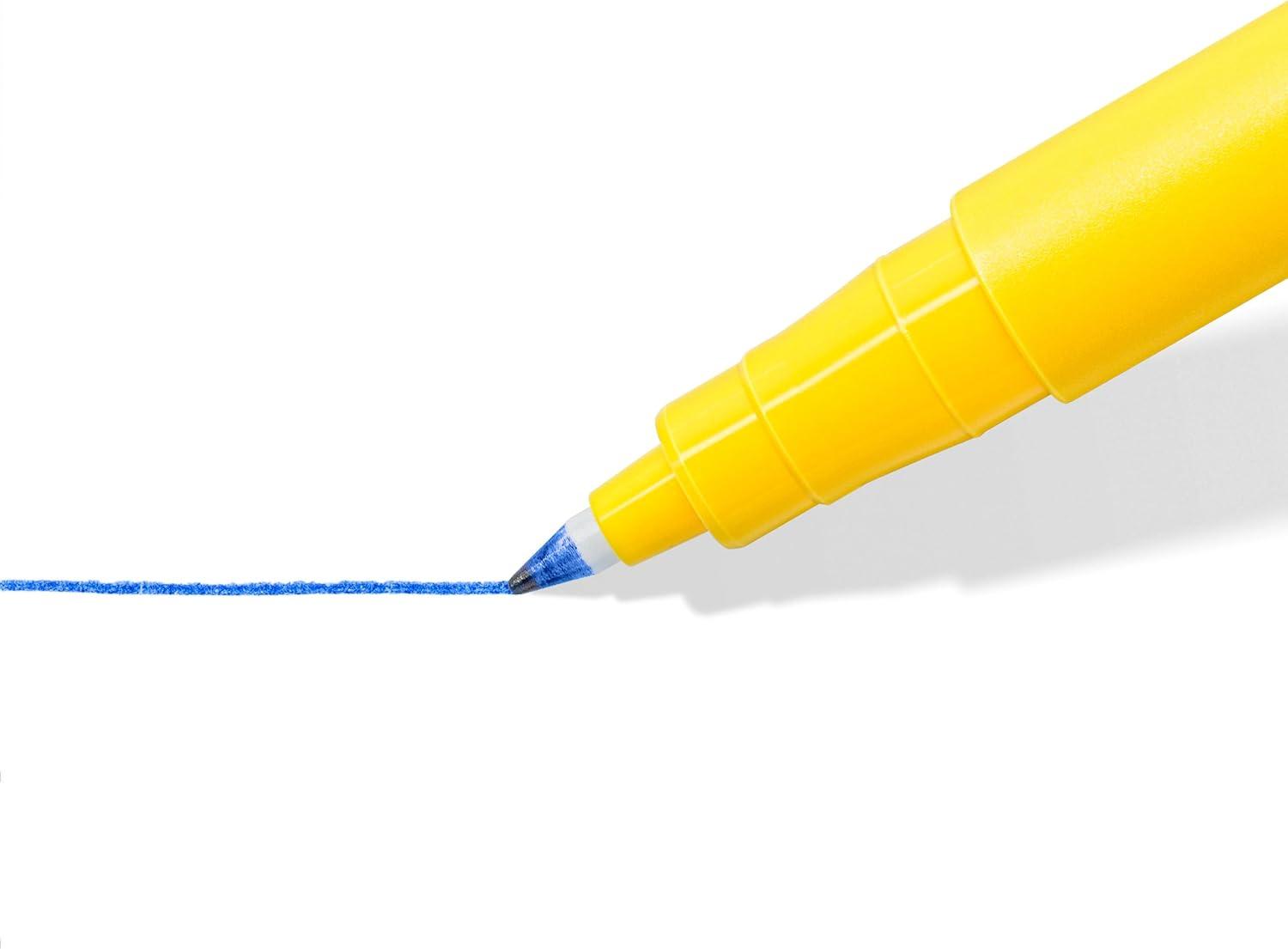 imageSTAEDTLER Noris writing pen box of 6 fineliners in assorted colorsAssorted