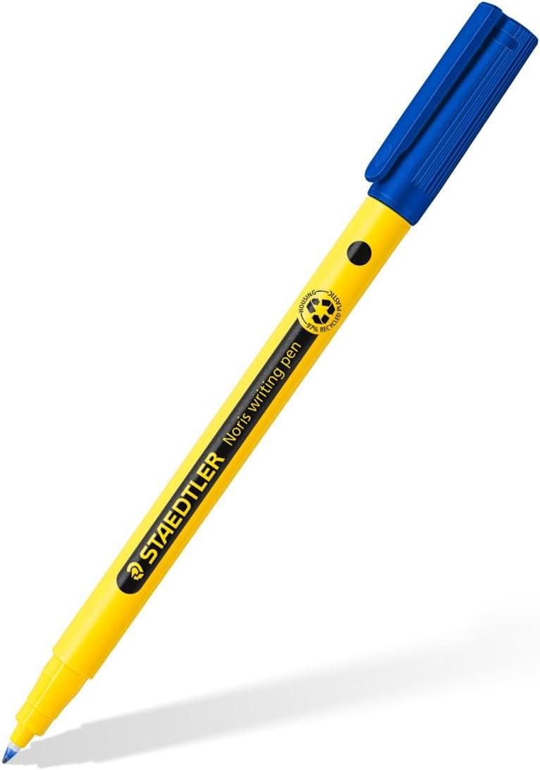 imageSTAEDTLER Noris writing pen box of 6 fineliners in assorted colorsBlack