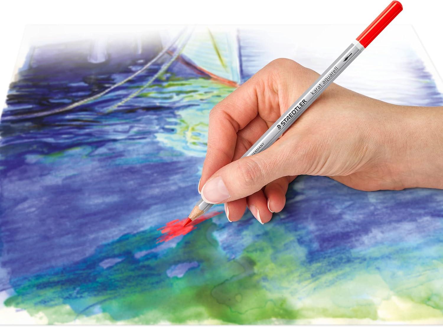 imageStaedtler Set 125 M36 36 Colors Dilshan Watercolor PencilAssorted Colours