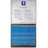 imageSTAEDTLER Lumograph Graphite Drawing and Sketching Pencils 100G6 Set of 6 Degrees in an Attractive Storage Tin 100G6Pencil
