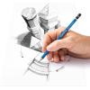 imageSTAEDTLER Mars Lumograph 5H Graphite Art Drawing Pencil 6 Pencils2B