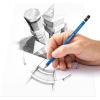 imageSTAEDTLER Mars Lumograph 5H Graphite Art Drawing Pencil 6 PencilsH