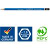 imageSTAEDTLER Mars Lumograph 8B Graphite Art Drawing Pencil Soft BreakResistant Bonded Lead 12 Pack 1008B8H