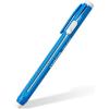 imageSTAEDTLER Mars Plastic Eraser Pen with Refillable Holder GermanMade Eraser for Pencils SmudgeFree ampamp TearFree Precision Retractable Design with Clip BlueEraser Pen