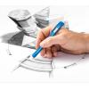 imageSTAEDTLER Mars Plastic Eraser Pen with Refillable Holder GermanMade Eraser for Pencils SmudgeFree ampamp TearFree Precision Retractable Design with Clip BlueEraser Pen