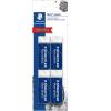 imageSTAEDTLER Mars Plastic Vinyl Erasers 20Pack White Erasers for Clean ampamp Precise Results  LatexFree Minimal Crumbling4 Pack