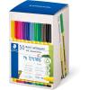 imageSTAEDTLER Noris Fineliner Writing Pen  50 Count MultiColor Handwriting Pens School and Office Supplies 06mm Line Width Fineliner triplus 42pcsMultiColor