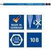 imageSTAEDTLER Pencil Mars Lumograph 10B Art Drawing Pencils Presharpened Graphite Pencils BreakResistant Bonded Lead 100 PEFC pack of 6