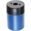 imageSTAEDTLER Pencil Sharpener 1 Pack with Screw Lid and Tub  No Spill Compact Design for Standard and Colored Pencils Metal Blade Assorted Colors