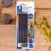 imageSTAEDTLER Permanent Colored Pencils PreSharpened Perfect for Light and Dark Paper Set of 6 10820BK6C Multicoloured 10820BK6CSTMixed