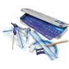 imageSTAEDTLER School Kit Math Geometry Set  10Piece Compass Protractor ampamp Ruler Kit with Flip Open Storage Box  Clear Measuring Tools  Student Drawing Supplies10 Piece Set Metal Tin