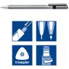 imageSTAEDTLER Triplus Micro Mechanical Pencils 2 05mm lead Retractable with Twist Eraser Ergonomic Triangular Grip for Writing Drawing ampamp Drafting 3Pack