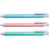 imageSTAEDTLER Vinyl Eraser Holder 3Pack Retractable Erasers for Pencils Soft Vinyl LatexFree Clean Edges No Smudges Pastel Colors
