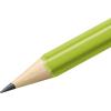 imageSTAEDTLER WOPEX PreSharpened 2 Pencils Pack of 10  Ergonomic Triangular Shape BreakResistant NonSlip Surface WoodPolymer PVCFree Eraser Tip10 Count