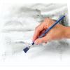 imageStaedtler Eraser Pencil with Brush White Blue 1 Count Pack of 11 Count Pack of 2