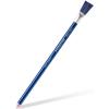 imageStaedtler Eraser Pencil with Brush White Blue 1 Count Pack of 11 Count Pack of 2